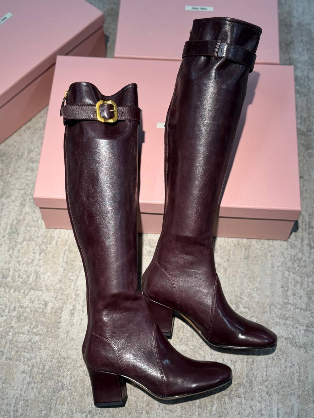 Сапоги MIU MIU