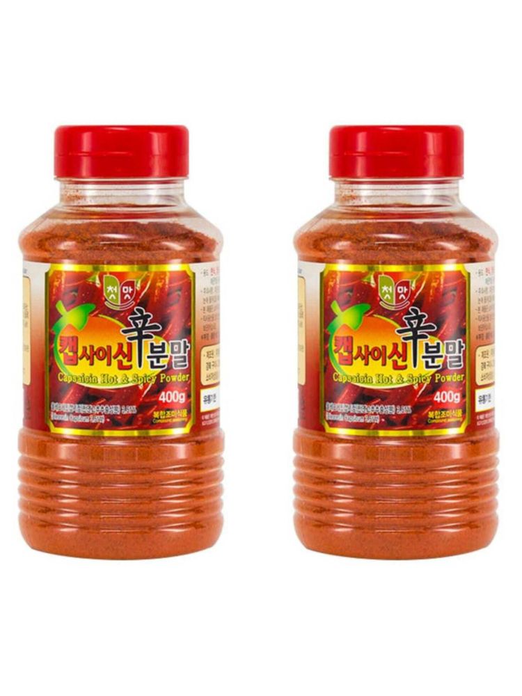 Капсаицин Cheongwoo Capsaicin порошок острый 400 г, 2 шт