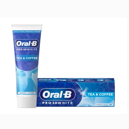 Зубная паста Oral-B Pro-3D Tea&Coffee 75 мл