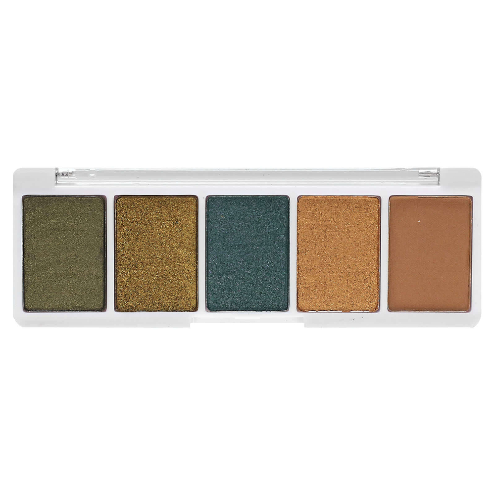 wet n wild, ColorIcon, палитра теней из 5 оттенков, 1114072 My Lucky Charm, 6 г (0,21 унции)