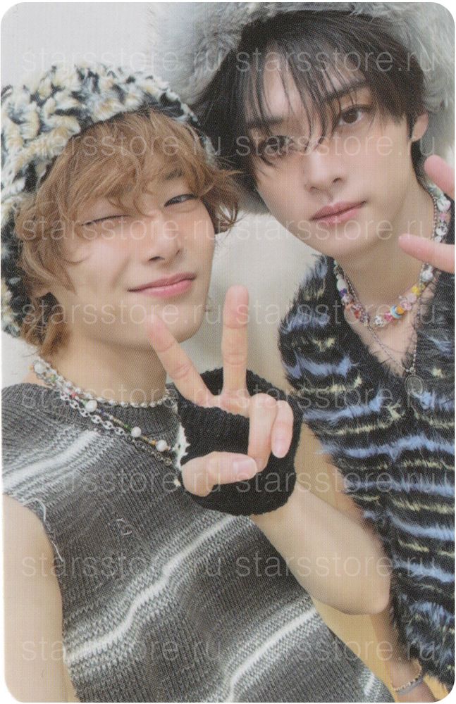 Фотокарта I.N &amp; Lee Know Stray Kids - ATE