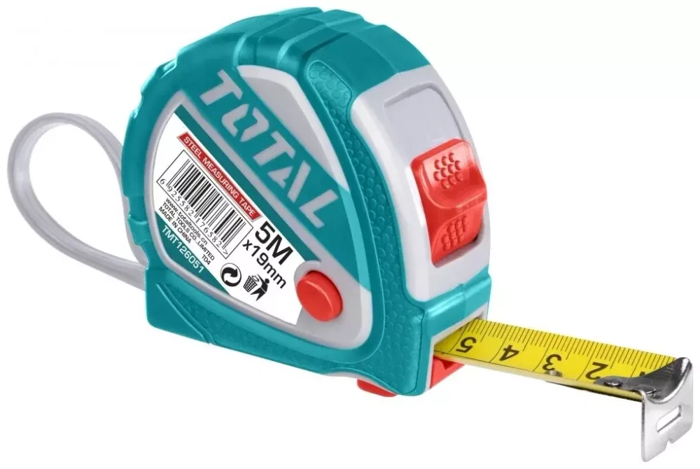 Рулетка Length  Width 5 19m  ТМТ126051M