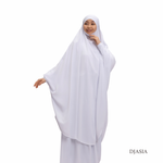 SET: KHIMAR AND  SKIRT FROM DUBAI SILK