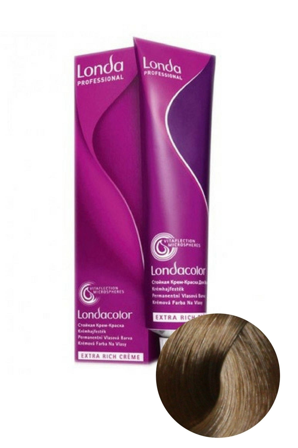 8/71Кр.кр. д/вол св.блонд корич-пепе