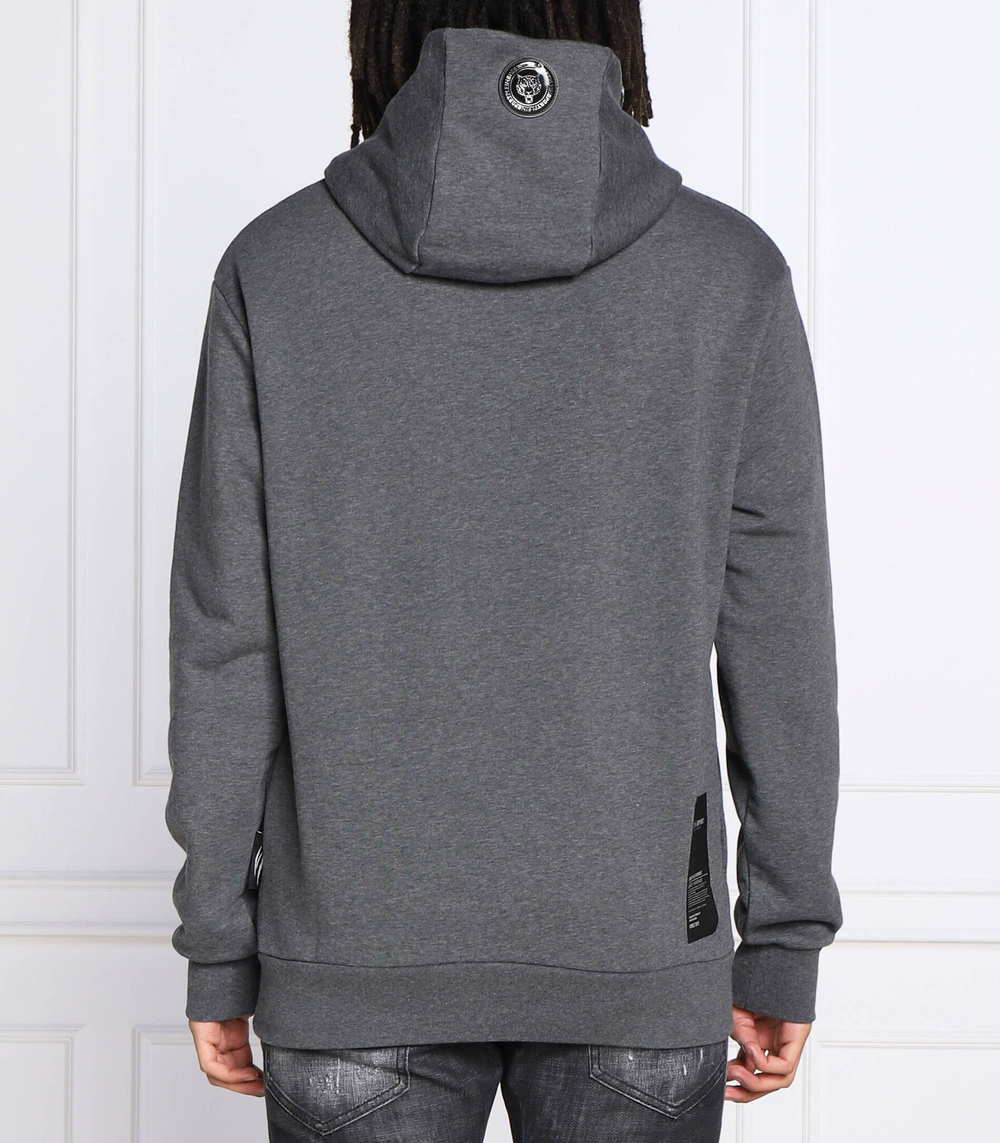 Худи Plein Sport - серый(MJB2756 PJO002N)