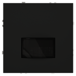 Датчик движения встраиваемый VOLTUM S70, (черный матовый)