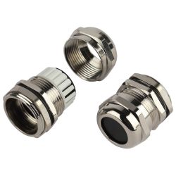 Кабельный ввод сальник ЭРА NO-224-260 латунный PGM 21 (d отв.28 мм / d провод.13-18 мм) IP68 (упаковка 5 штук) | Кабельные вводы (сальники)