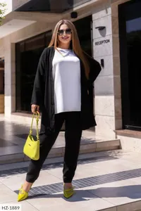 Костюм тройка HZ-1888 Фабрика Моды