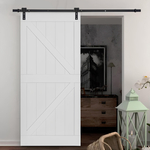 Дверь межкомнатная раздвижная 90х210 см Дези из массива сосны в стиле лофт, амбарная дверь купе для дома и бани, белая