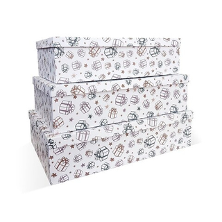 Коробка Прямоугольник 36*21*10см Подарок