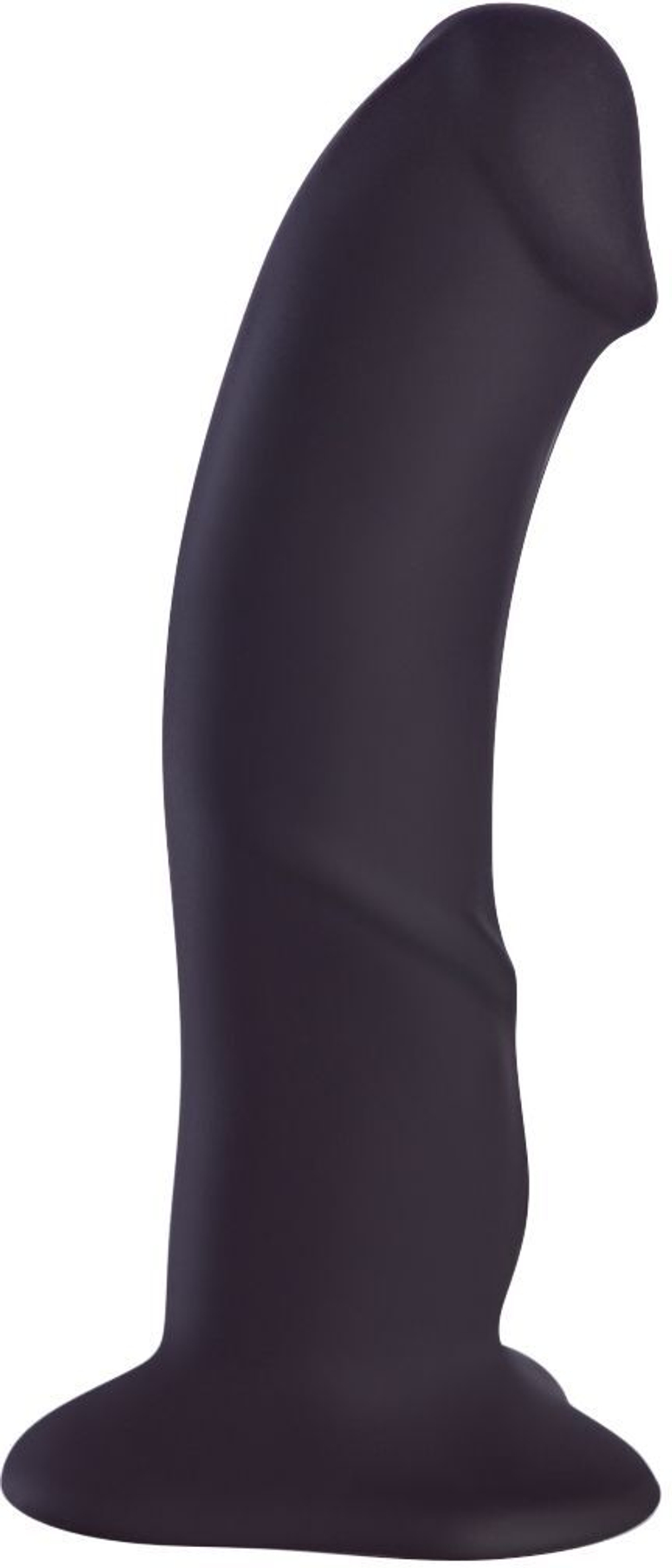 Черный фаллоимитатор The Boss Stub - 19 см. (Цвет: черный)