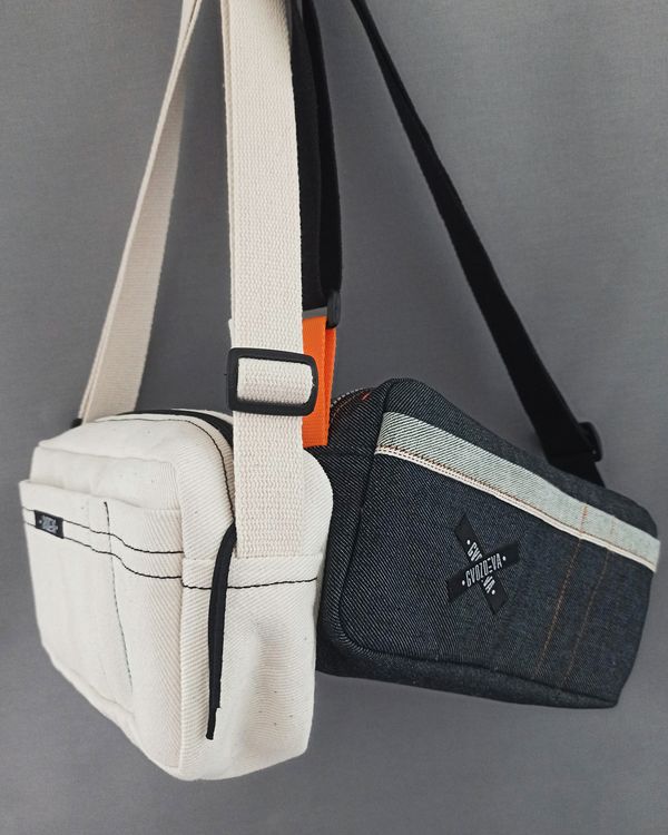 Сумка через плечо Gvozdeva Upcycle Denim - фото 5