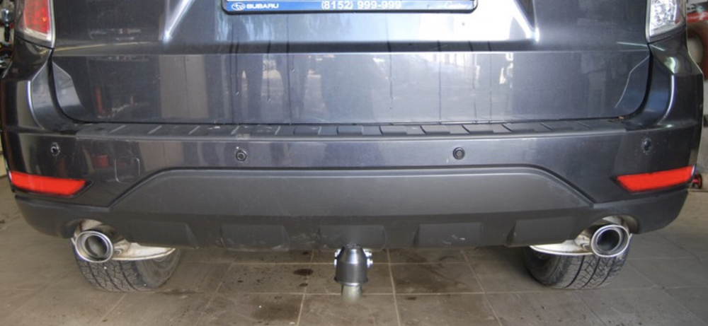 Фаркоп оцинкованный Galia S103A для Subaru Forester 2007-2013(паспорт и сертификат в комплекте)(без электрики)