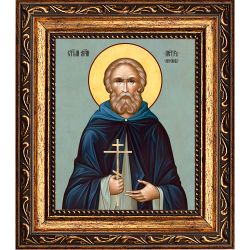 Петр Антонов святой мученик. Икона на холсте.