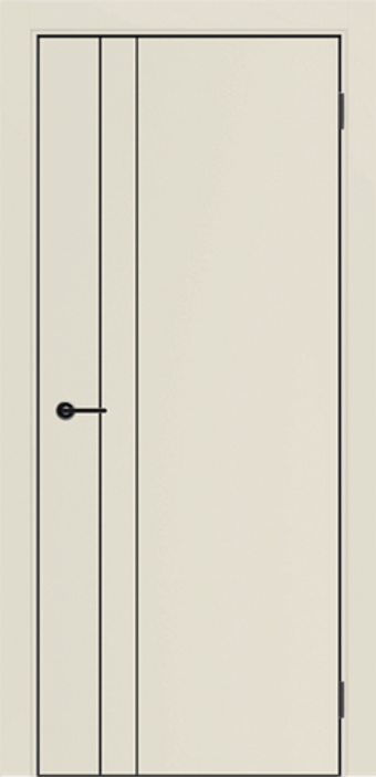 Двери межкомнатные Порта-58 цвет: Шилак крем