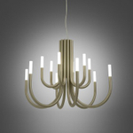 Pendant design lamp  Palma by Alma 12 lampshades (Bronze)