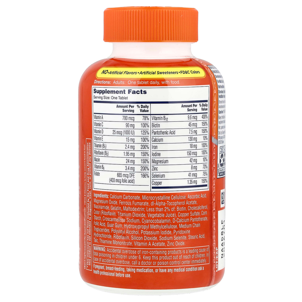 One-A-Day, полный мультивитаминный комплекс для женщин, 200 таблеток