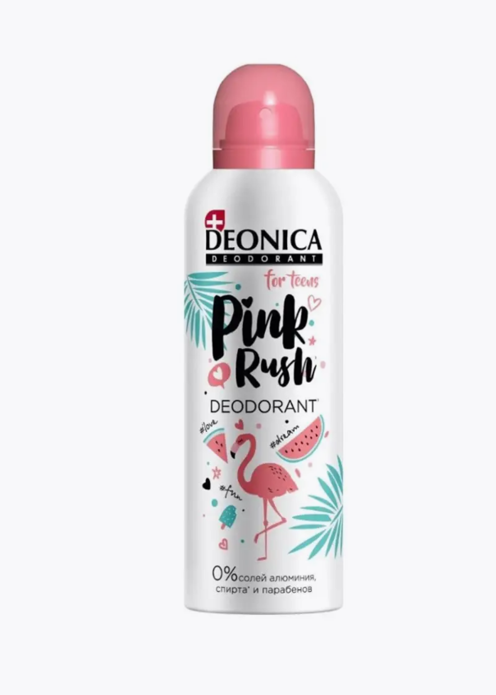 DEONICA FOR TEENS Дез.125мл.Pink Rush 7887