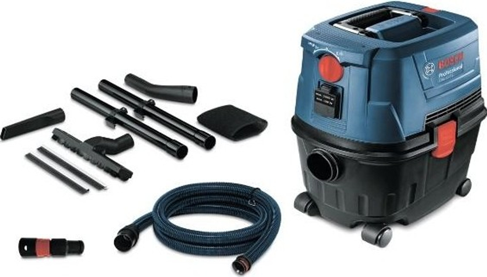 Строительный пылесос BOSCH GAS 15 PS 06019E5100