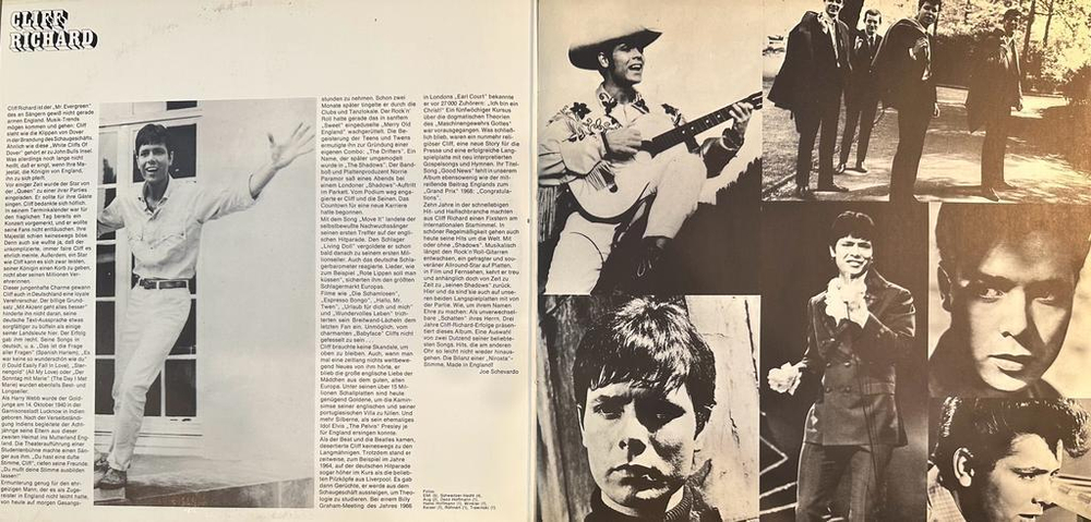 Cliff Richard And The Shadows - Edition 2000 (Германия 1970г.) 2LP