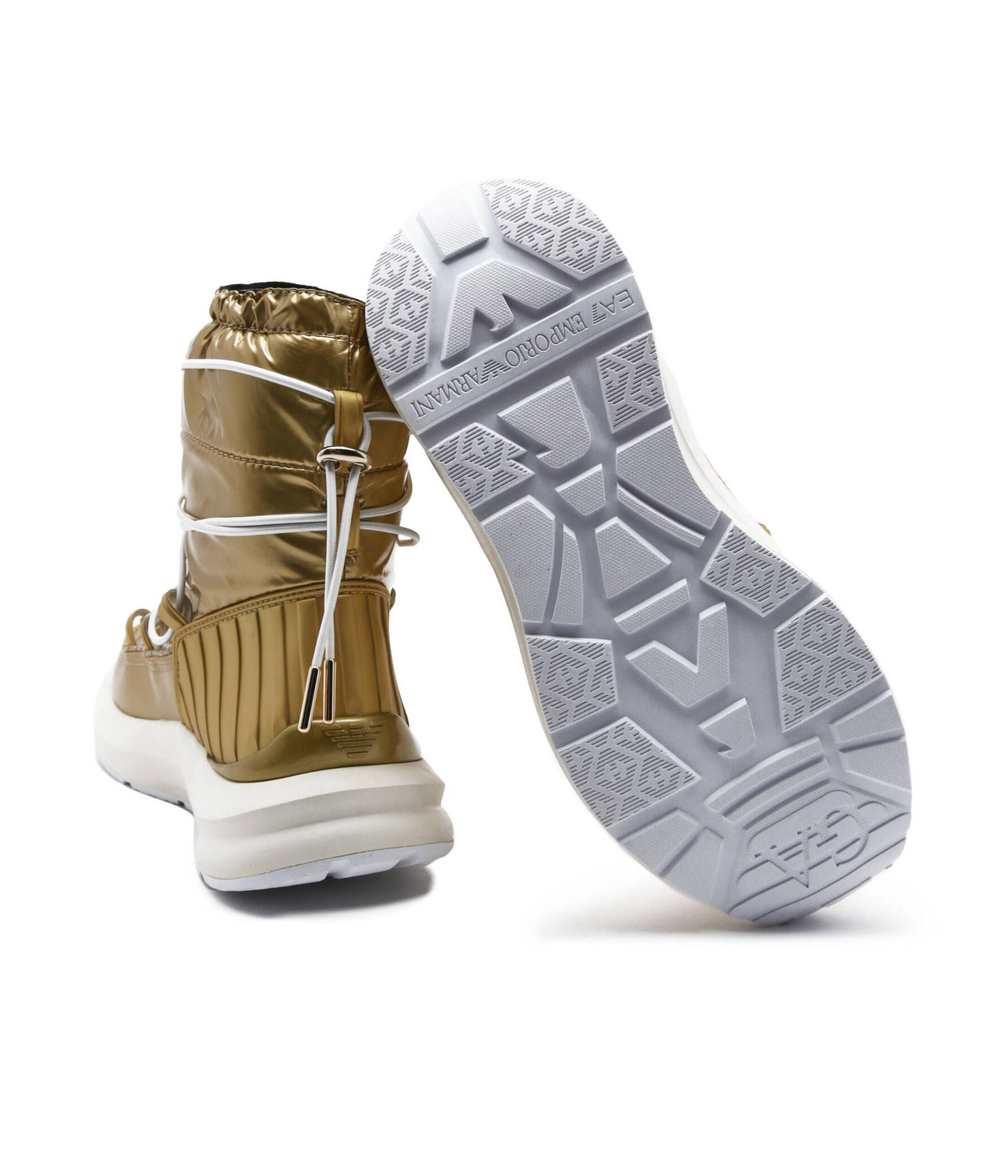 Утепленное угги EA7 - золотой(X8M002 XK230)