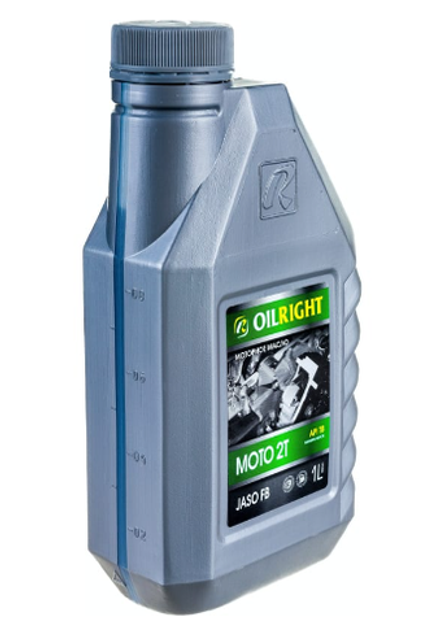 OIL RIGHT МГД-14М/Мото 1л масло для 2-х тактных двигателей 1*8 / 2584
