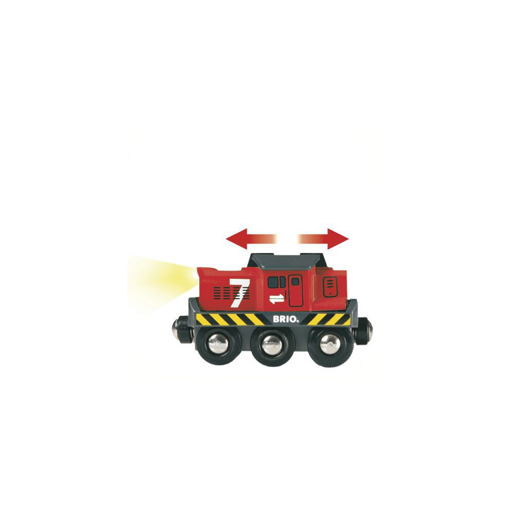 Brio Kolejka - Набор деревянной железной дороги Cargo Deluxe 33097