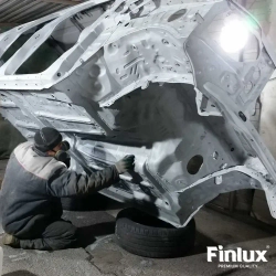 Цинконаполненный грунт-протектор Finlux F-255 Zinc CorrozoStop, от ржавчины, для антикоррозионной защиты металла, 0.5 кг