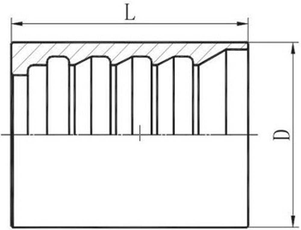 Муфта DN 50 4SP/4SH