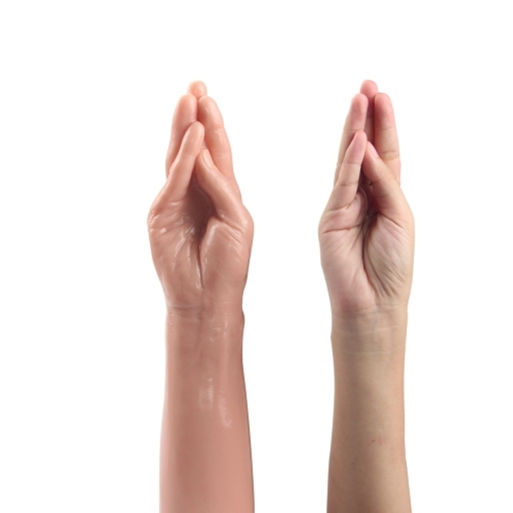 Рука для фистинга 13.5" King Size Realistic Magic Hand