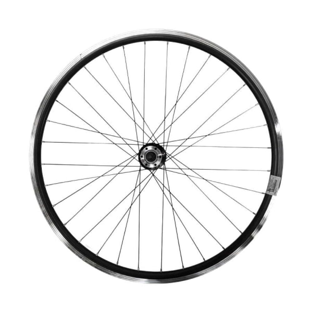 Колесо 26" заднее в сборе VelRosso дв.ал.об,ал.втулка,гайки,disk,под трещ,WSM-26RD-AH