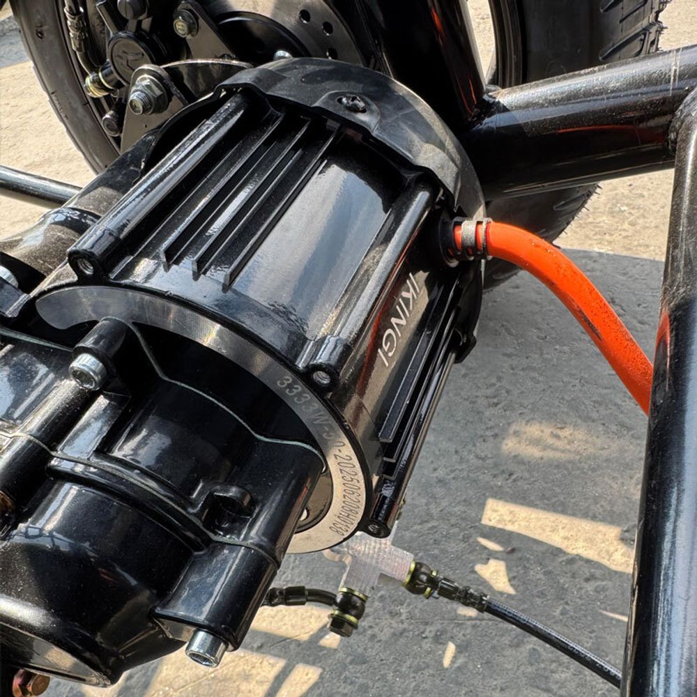 Электроскутер IKINGI HARLEY CHOPPER TRIKE 3333W (60V/30Ah) фото №10