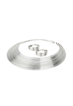 Комплект "Греция" цвет - серебро