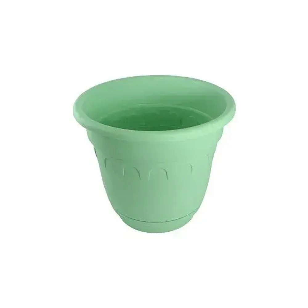 Горшок Колывань 0.9л д14см колор с подд С92К (комплект 49 шт)