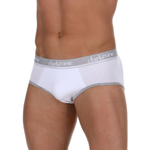 Белые хлопковые трусы-брифы Darkzone (Размер: M) (Цвет: белый)