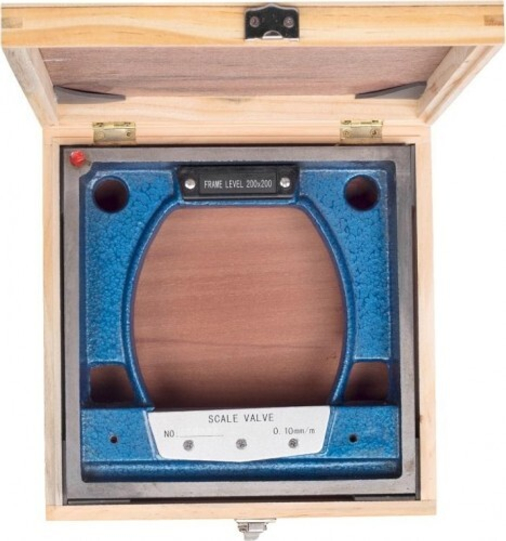 Уровень рамный ЧИЗ 0.10мм/м 205026