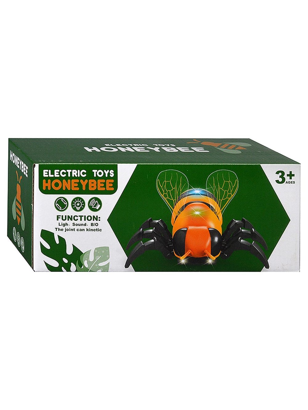 Игрушка Пчела на батарейках, светится в темноте (HC040)