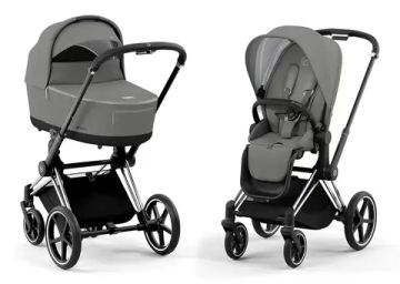 Коляска 2 в 1 Cybex Priam 4 2024 (mirage grey)