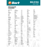 Мешки для пылесосов BORT FLEX, MAKITA, MILWAUKEE (BB-010U) (5шт)