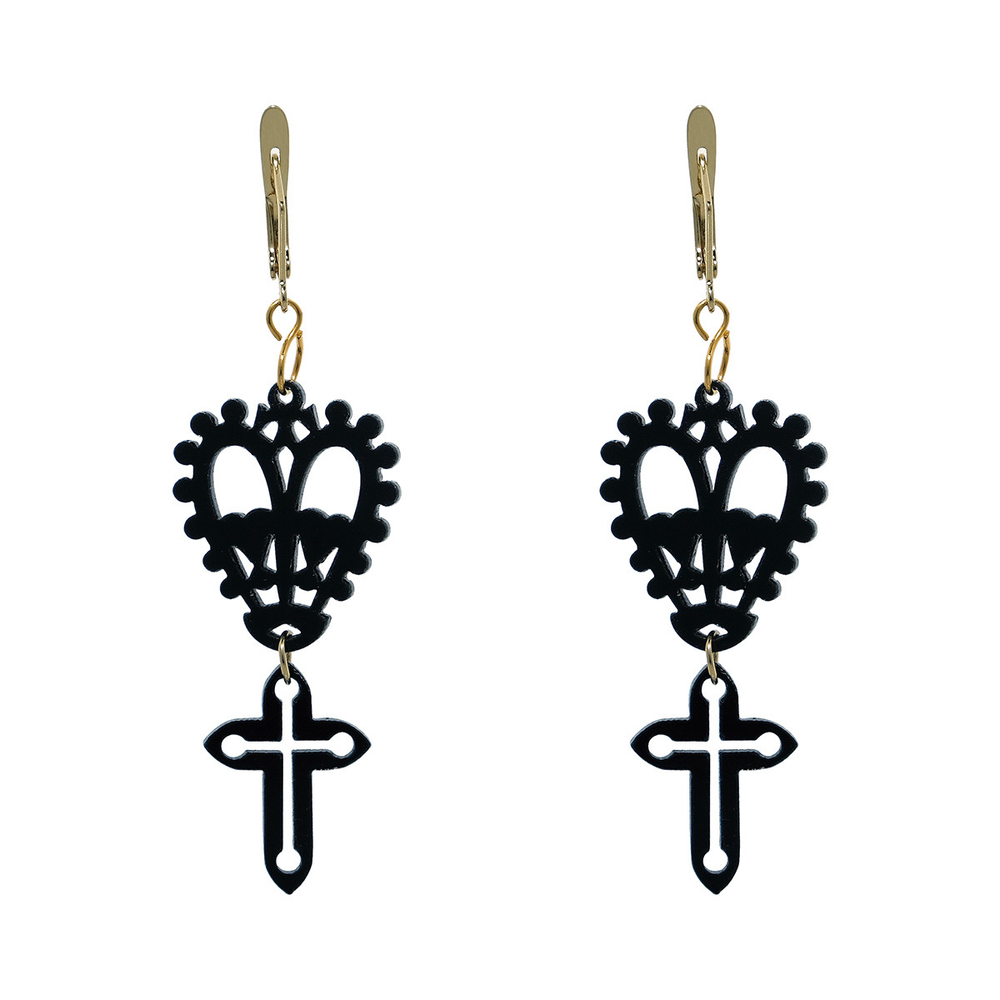 "Антиба" серьги из коллекции "Дракула" от Jenavi