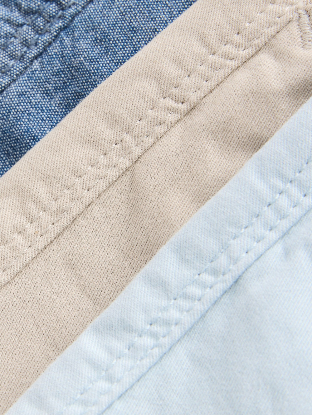 Шорты для мальчика Next AG3-814, 3 шт., Синий, Песочный, Голубой