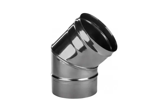 Колено Ferrum DN115 45 градусов 0,8/430 36224