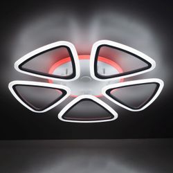 Citilux Мальта Смарт CL234A250E RGB Умная люстра Белая