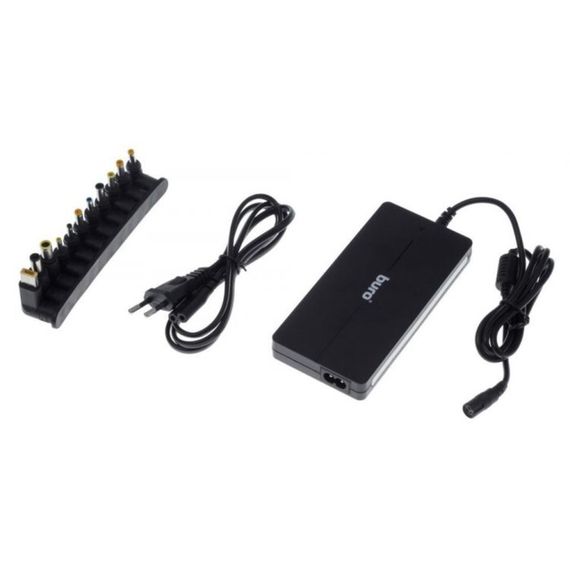 Адаптер питания Buro BUM-0051K120, автоматич., 120Вт, 12В-20В 11-переходников, 6A 1xUSB, 2A