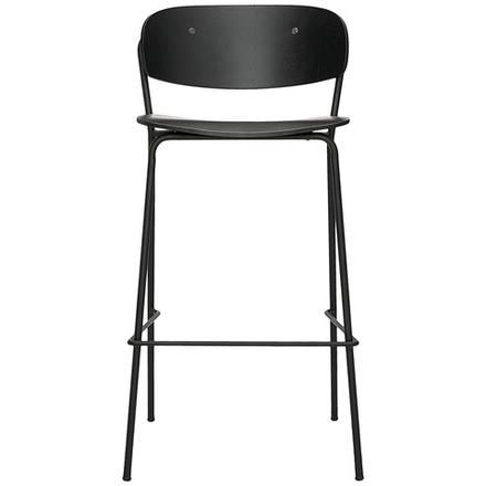 Стул барный Bergenson Bjorn Torfrid, черный