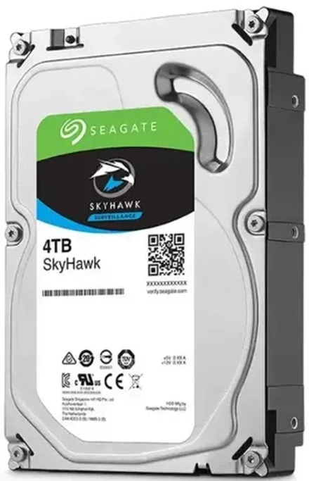Жесткий диск Seagate Skyhawk ST4000VX013, 4ТБ, HDD, SATA III, 3.5