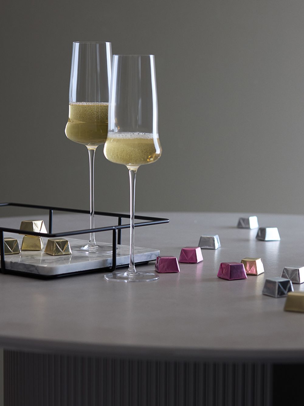 Набор бокалов для шампанского в подарочной упаковке Sense, 360 мл, 2 шт.