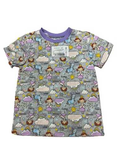 Футболка на девочку из кулирки (100% хлопок) на рост 110 см