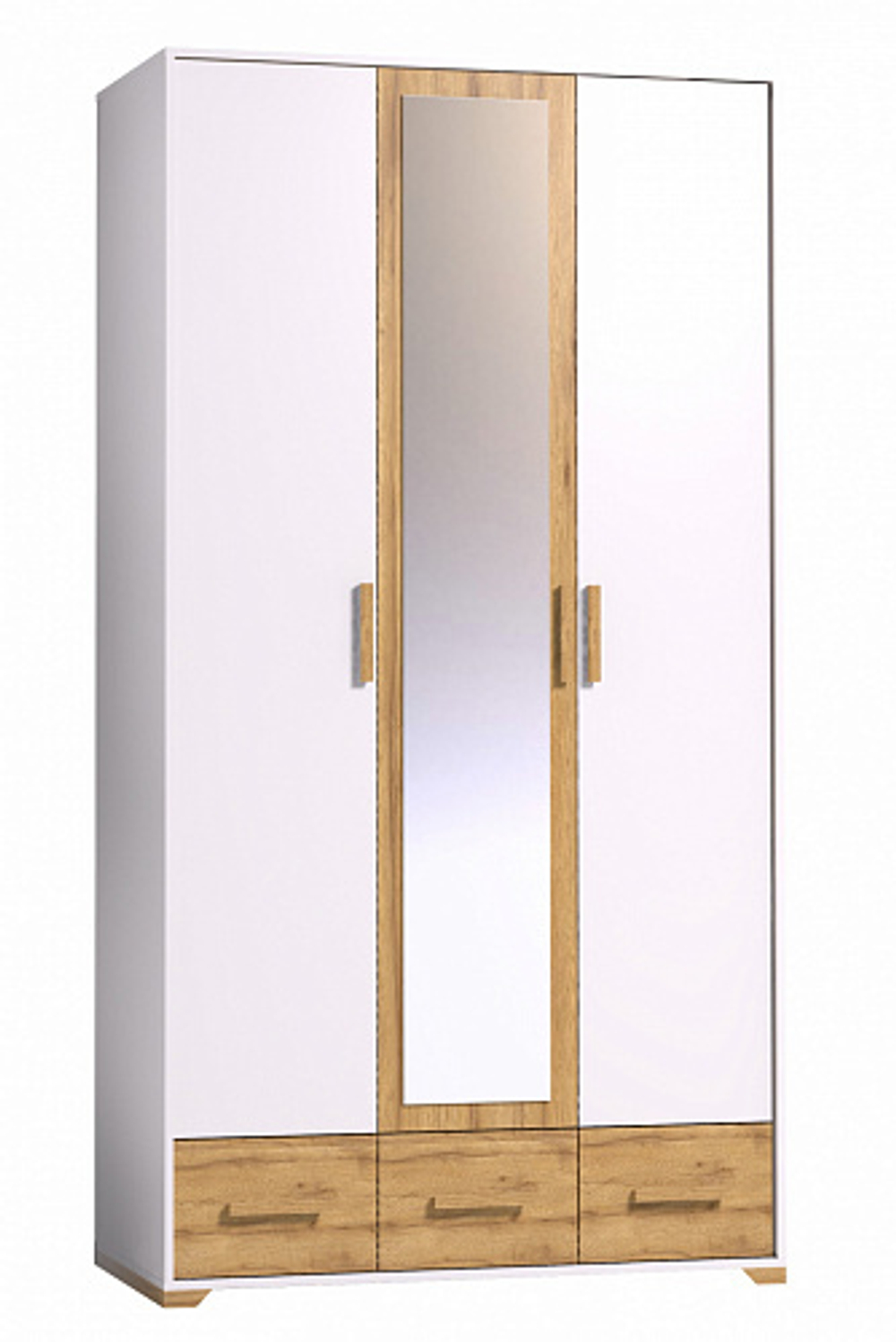 Шкаф для одежды и белья Айрис 444, дуб