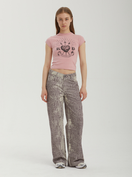 Женская Футболка Heart Baby